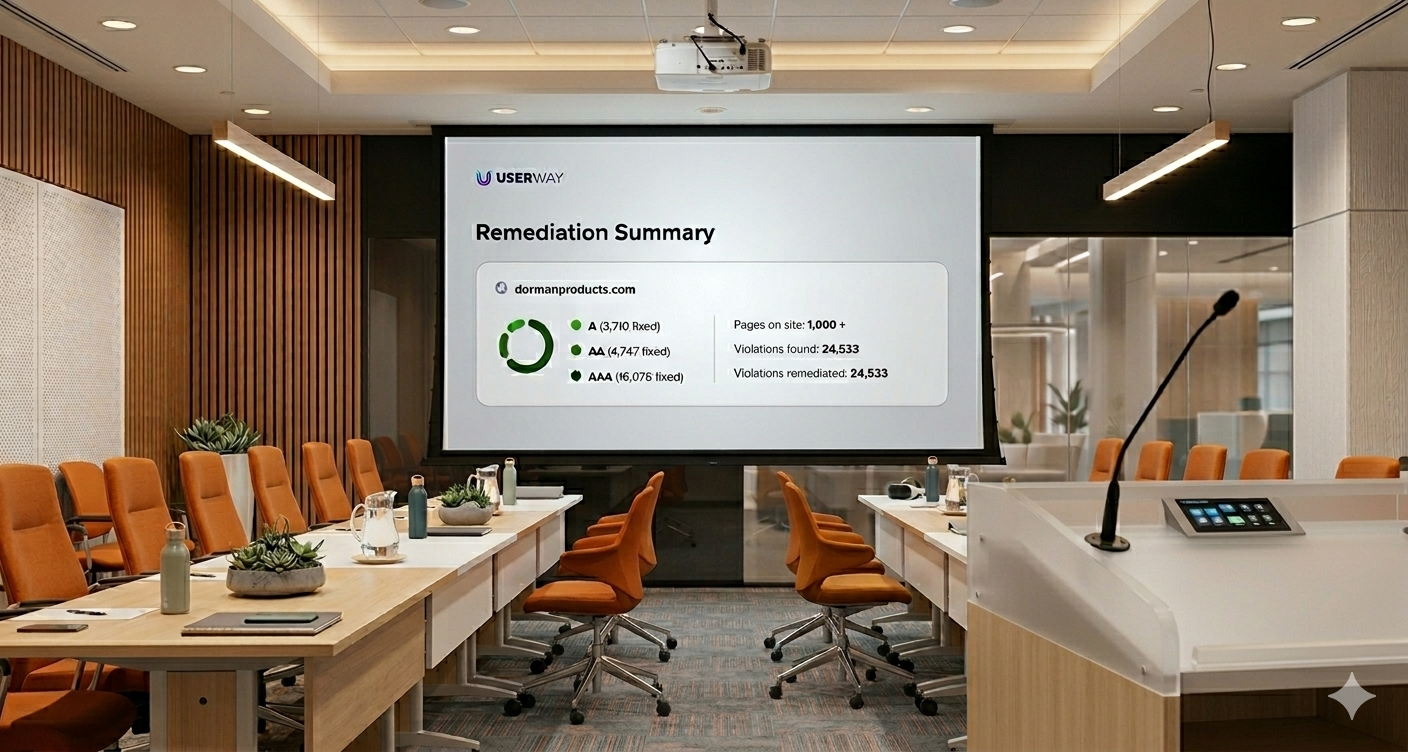 Accessibility scores